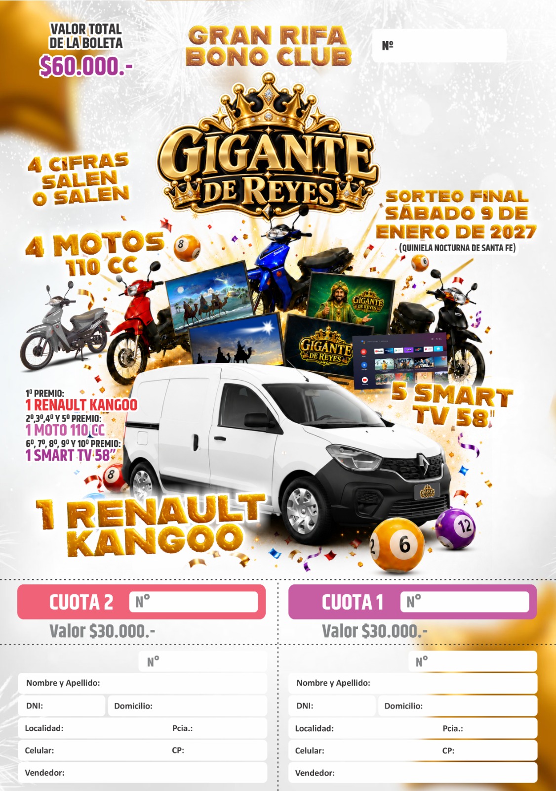 Foto del bingo